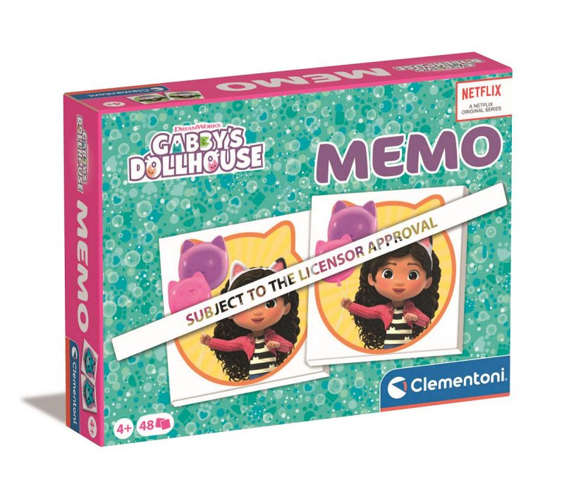 Clementoni Memo - Gabby 's Dollhouse