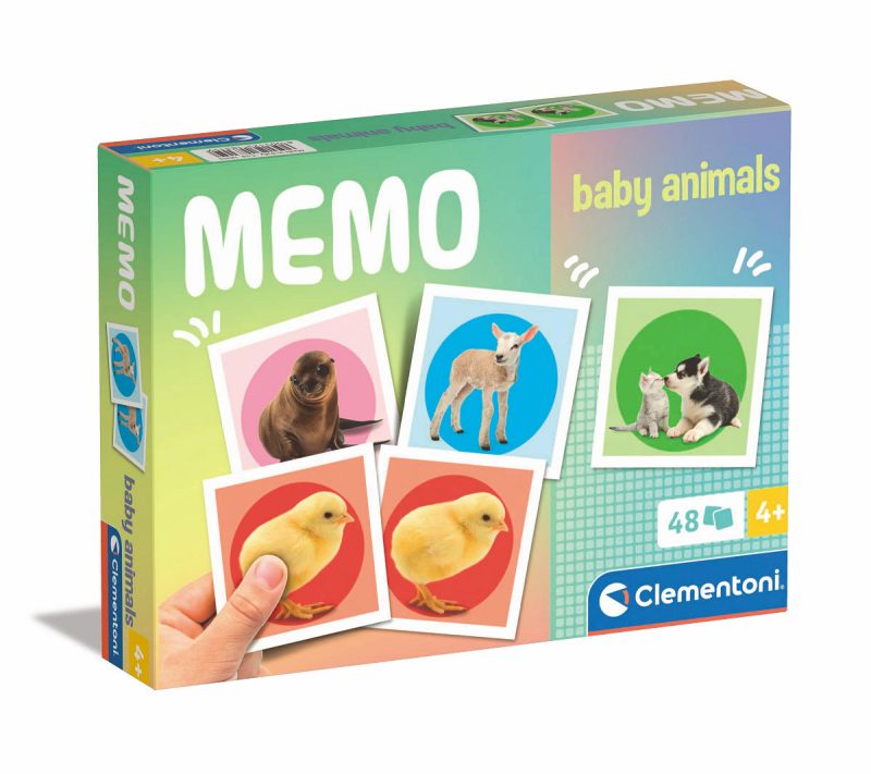 Clementoni Memo - Baby dieren