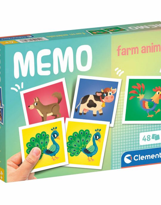 Clementoni Memo - Boerderij dieren
