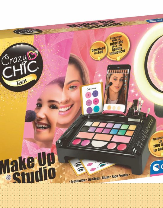 Clementoni Crazy Chic Teen- Influencer Make Up Studio