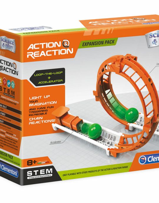 Clementoni Action AND Reaction Looping en versneller