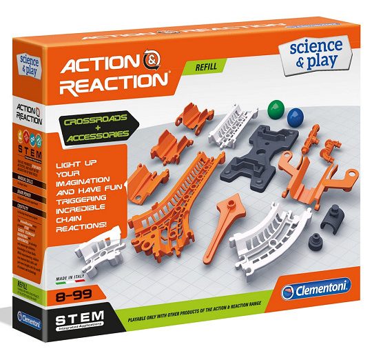 Clementoni Action  AND  Reaction Kruispunten en accessoires