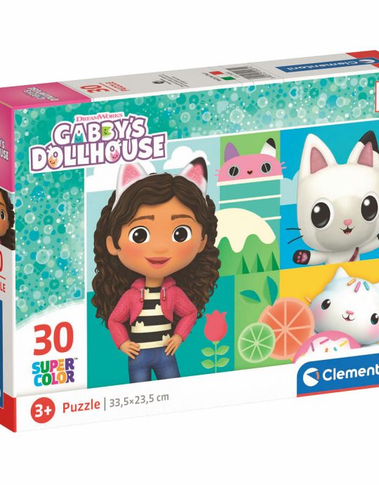 Clementoni Puzzel 30 stukjes Gabby´s Dollhouse