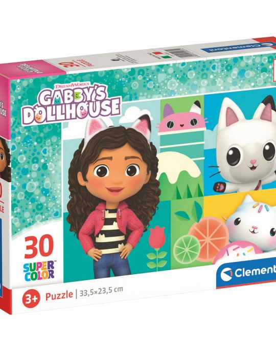 Clementoni Puzzel 30 stukjes Gabby´s Dollhouse