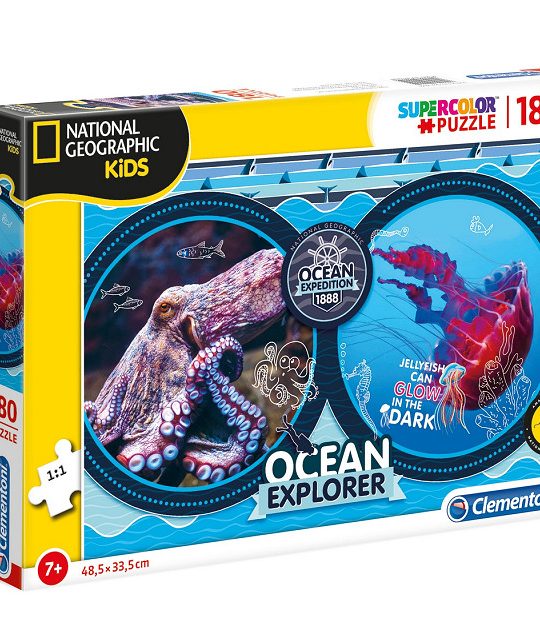 Clementoni Puzzel National Geographic 180 stukjes Oceaan