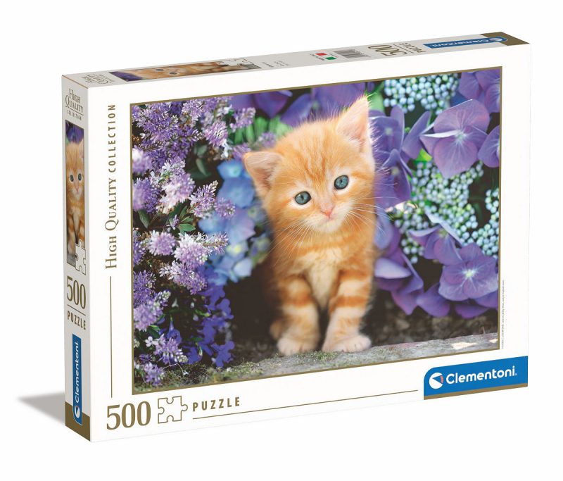 Clementoni Puzzel 500 stukjes Ginger Kat