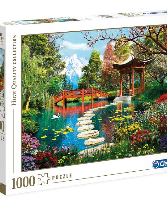 Clementoni Puzzel High Quality 1000 stukjes Fuji Garden