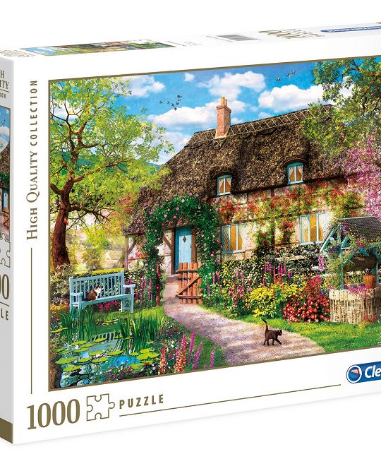 Clementoni Puzzel High Quality 1000 stukjes Oude Huis