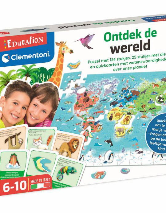 Clementoni Spelend Leren - Ontdek de Wereld