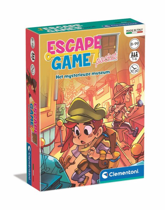 Clementoni Escape Game Pocket - Het mysterieuze museum