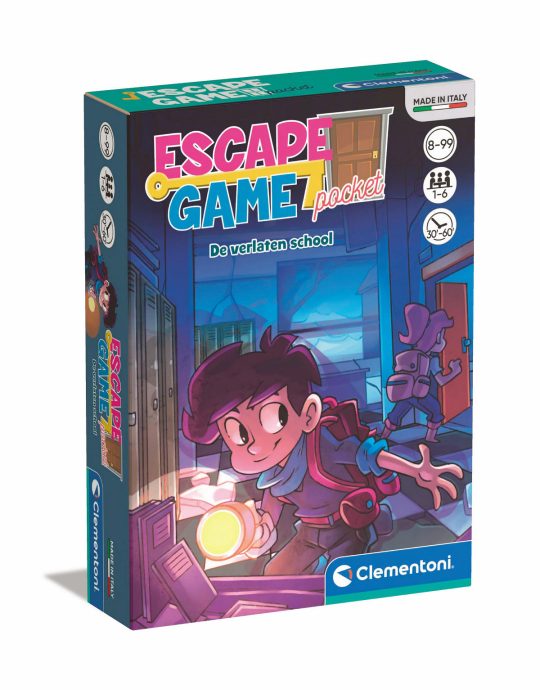 Clementoni Escape Game Pocket - De verlaten school