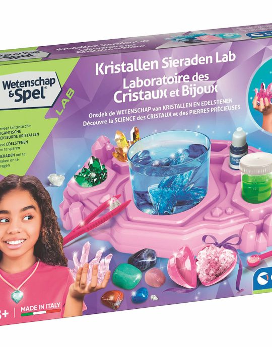 Clementoni Wetenschap en Spel - Kristallen Sieraden Lab