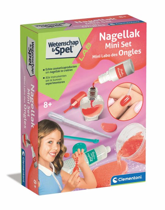 Clementoni Wetenschap en Spel Mini Nagellak set