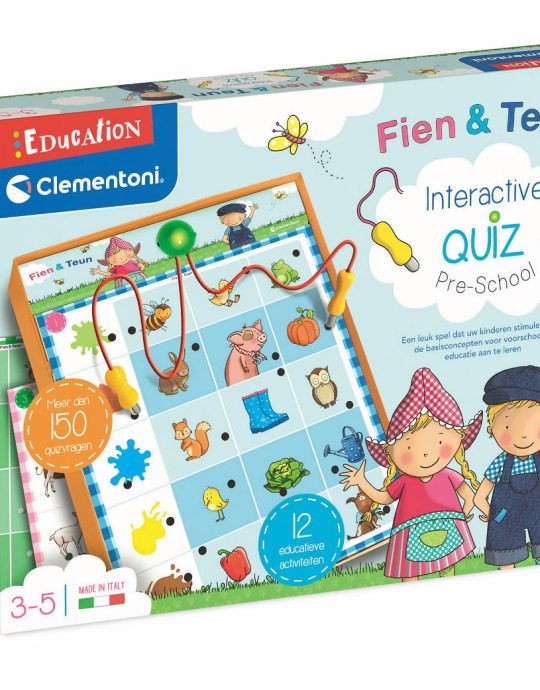 Clementoni Education - Fien en Teun Interactieve Quiz