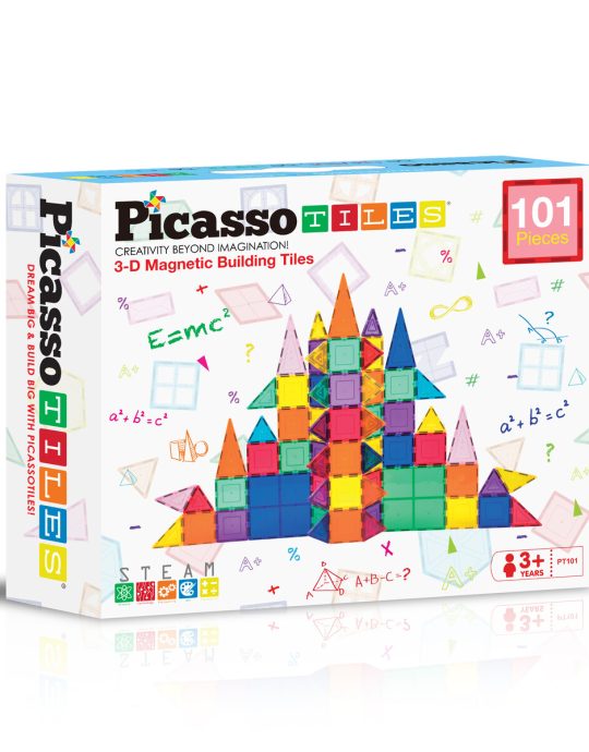Picasso Tiles Magnetic Tiles set 101pcs