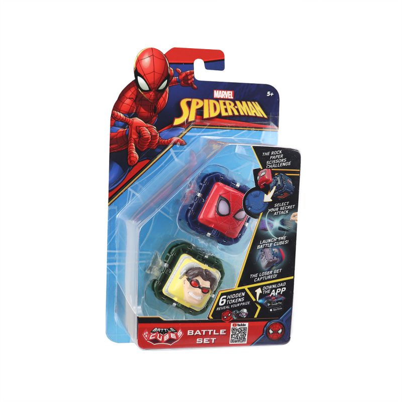 Battle Cube - Dr. Octopus vs. Glowing Spiderman 2-pack