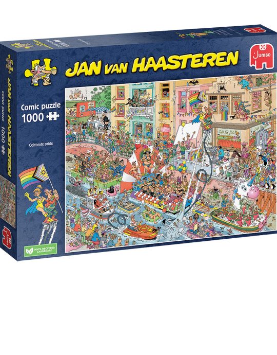 Puzzel 1000 st. JvH Celebrate pride!