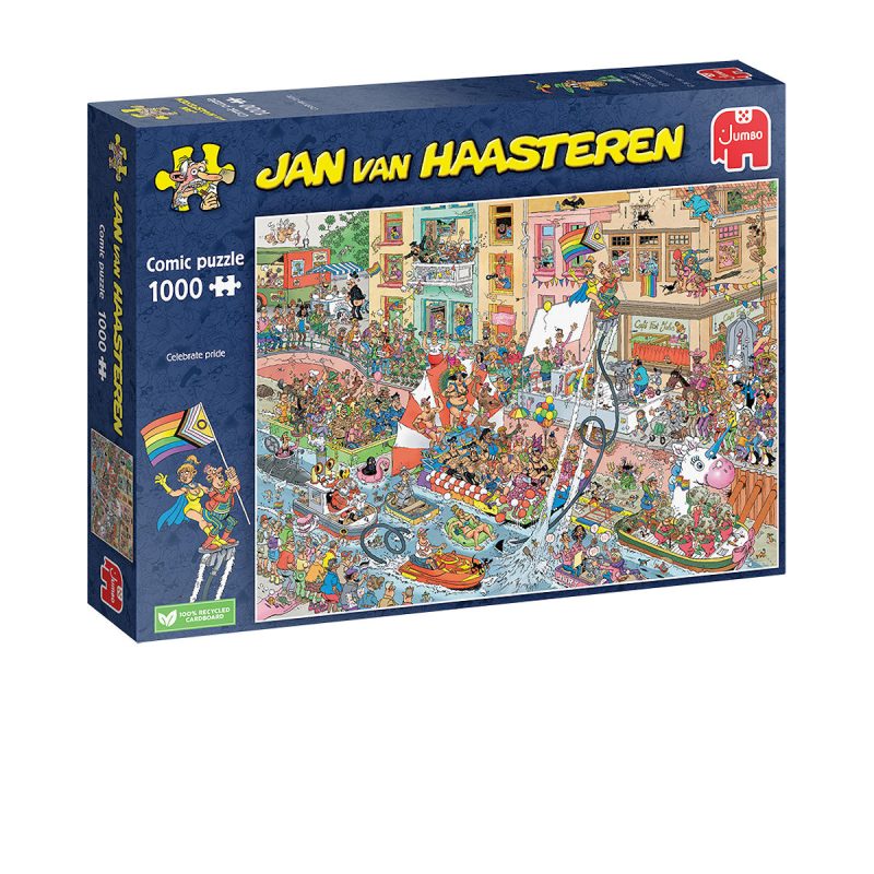 Puzzel 1000 st. JvH Celebrate pride!