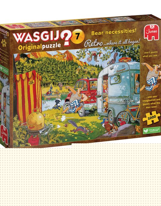 Puzzel 1000 st. Wasgij Retro Original 7 - Bereleuk Hier!