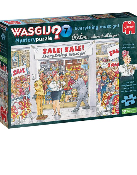 Puzzel 1000 st. Wasgij Retro Mystery 7 - Uitverkoop!