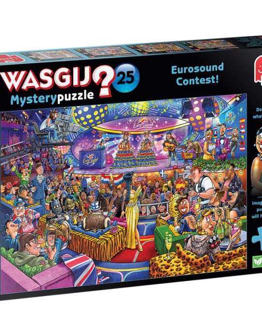 Puzzel 1000 st. Wasgij Mystery 25 - Eurosound Contest!