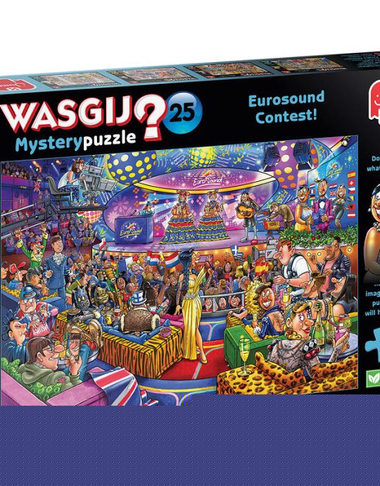 Puzzel 1000 st. Wasgij Mystery 25 - Eurosound Contest!