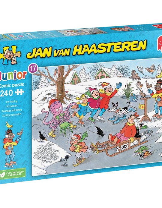 Puzzel 240 st. JvH Junior Schaatsen