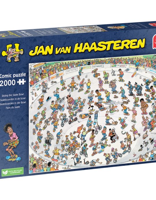 Puzzel 2000 st. JvH Skateboarden In De Bowl