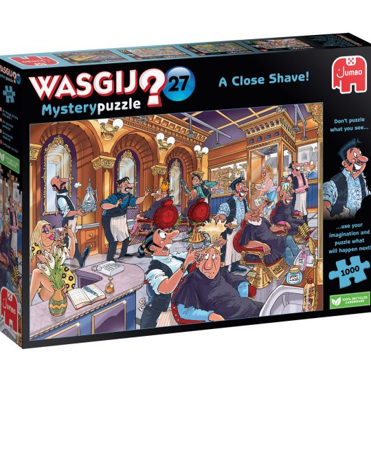 Puzzel 1000 st. Wasgij Mystery 27 - Vlam In De Pan!
