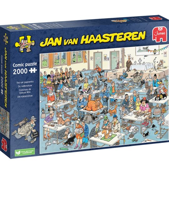 Puzzel 2000 st. JvH De Kattenshow