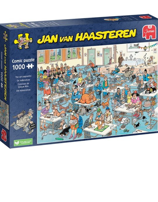 Puzzel 1000 st. JvH De Kattenshow