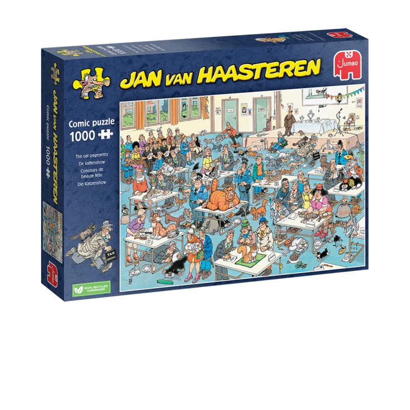 Puzzel 1000 st. JvH De Kattenshow