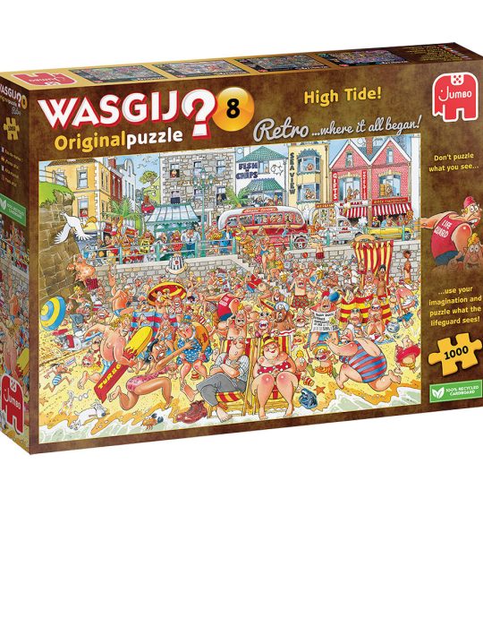 Puzzel 1000 st. Wasgij Retro Original 8 Vloed!