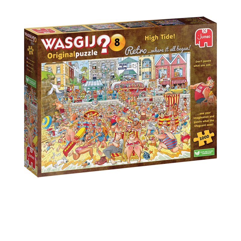 Puzzel 1000 st. Wasgij Retro Original 8 Vloed!