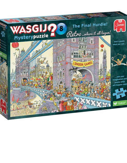 Puzzel 1000 st. Wasgij Retro Mystery 8 - De Laatste Horde!