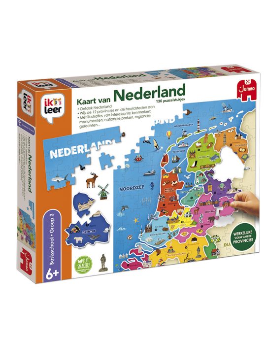 Ik Leer Kaart van Nederland