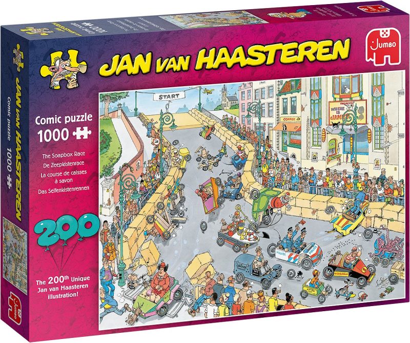 Puzzel 1000 st. JvH De Zeepkistenrace