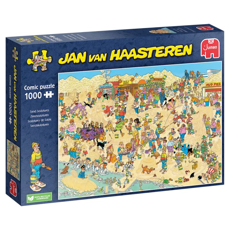 Puzzel 1000 st. JvH Zandsculpturen