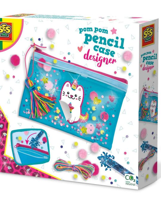 SES Pom pom etui designer