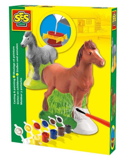SES Gieten en schilderen - Paard
