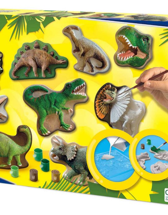 SES Gieten en schilderen - Dinowereld