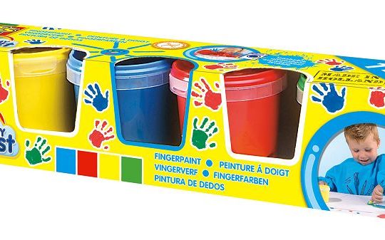 SES My first - Vingerverf 4 kleuren x145ml