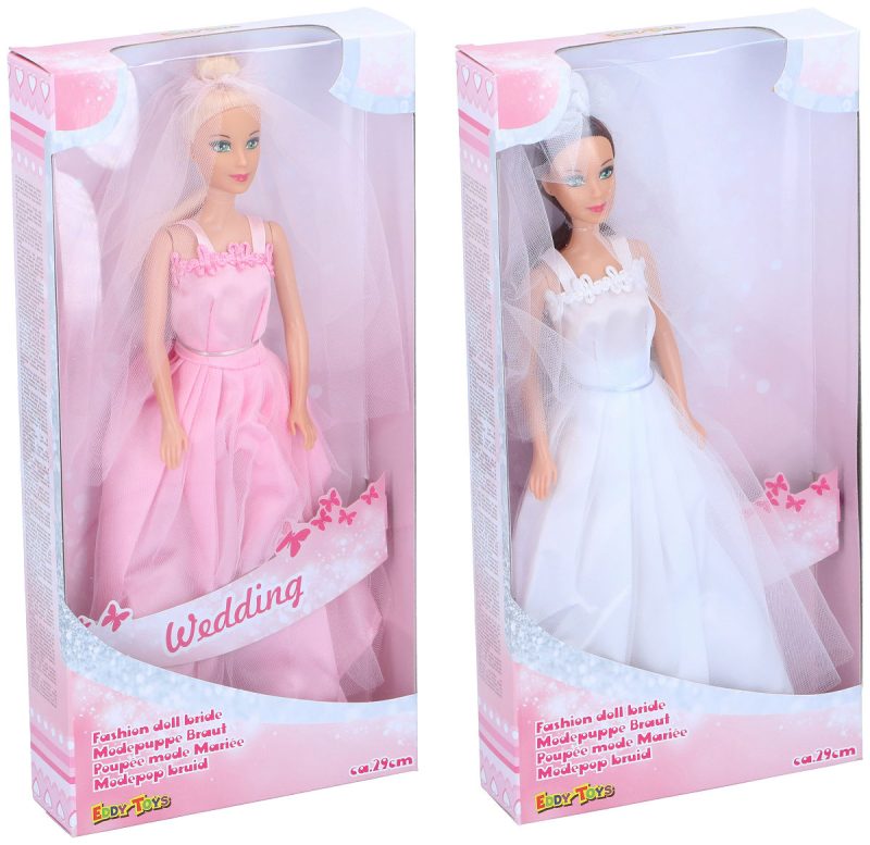 Modepop Bruid 29cm assorti