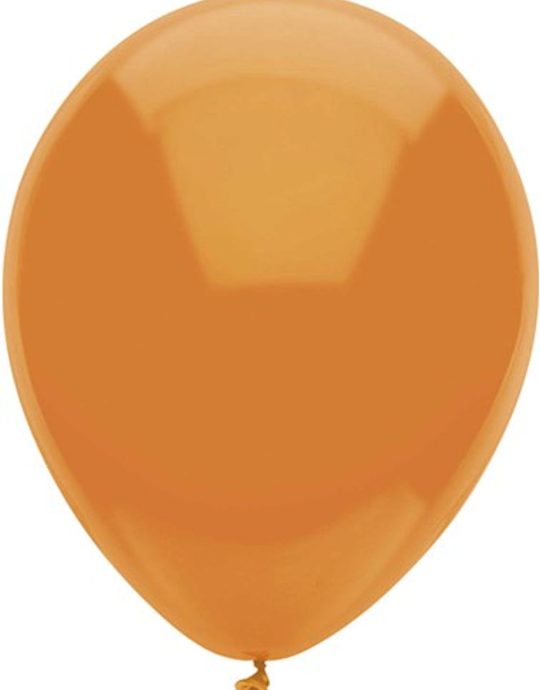 Ballonnen Uni Oranje 30cm 100st