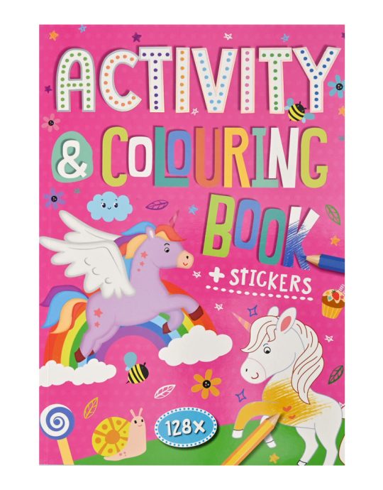 Kleur en Activiteiten boek 128 pagina 's assorti