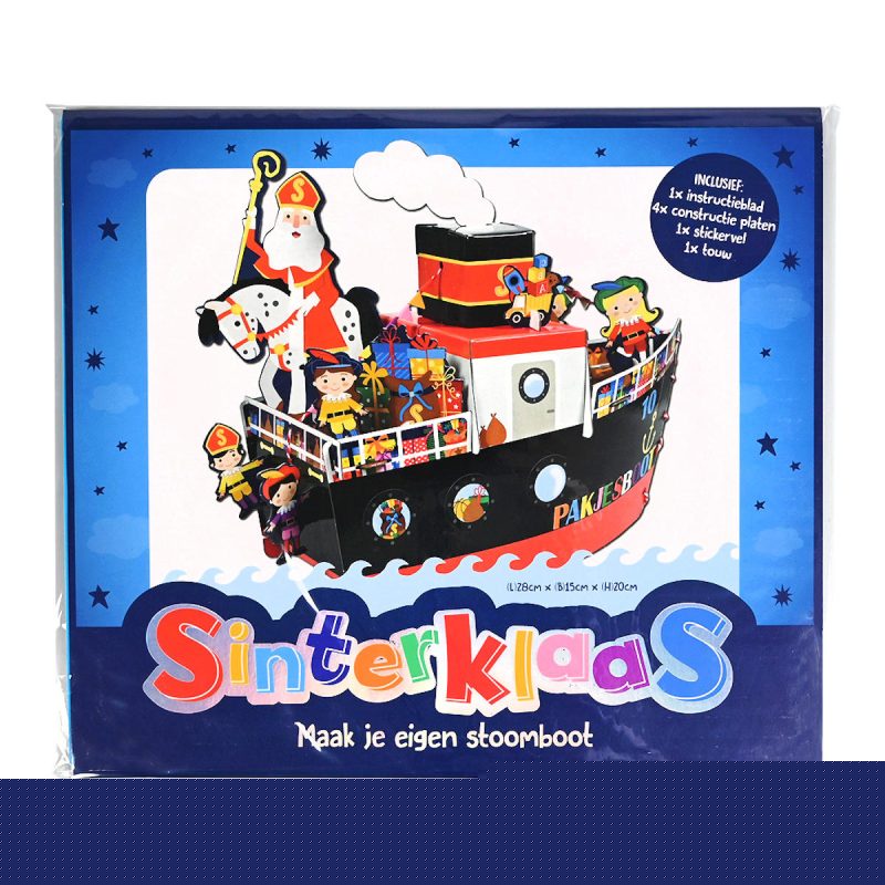 Sinterklaas maak je eigen stoomboot