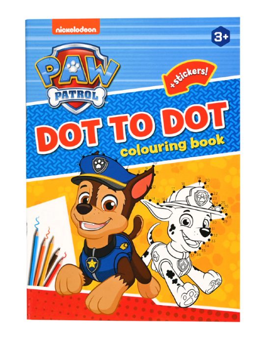 Paw Patrol Kleurboek Dot to Dot