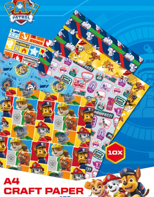 Paw Patrol A4 knutselpapier 150gram