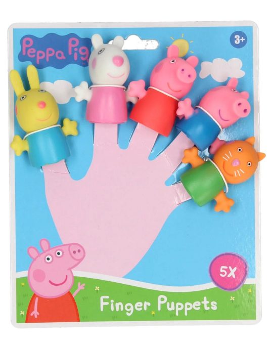Peppa Pig vingerpoppen 5 stuks