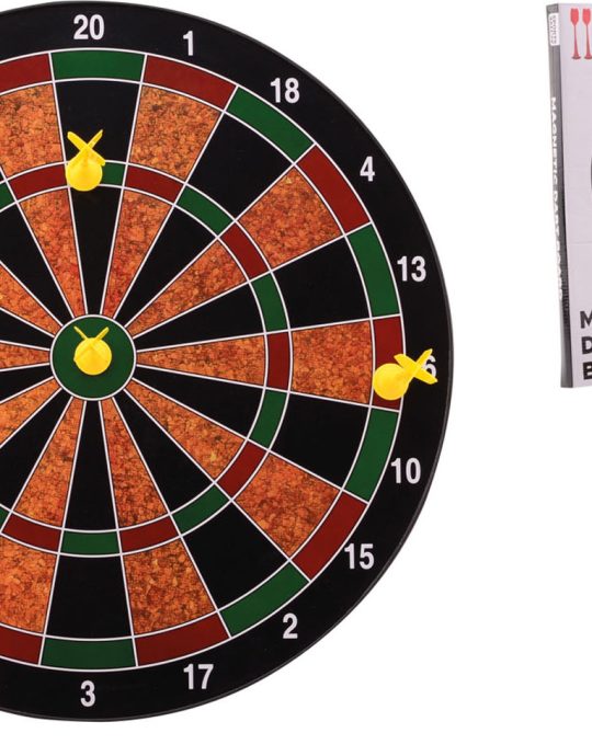 Sports Active magnetisch dartbord met 6 darts